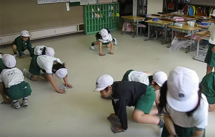 japanese school janitors