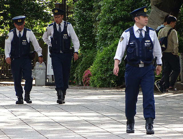 Do Japanese Police Carry Guns?