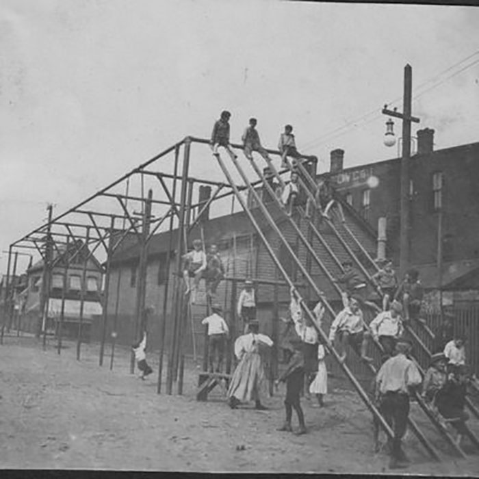 children's playground 1912