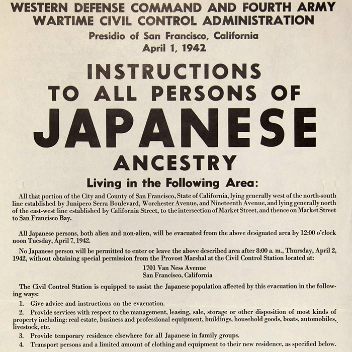 japanese internment poster
