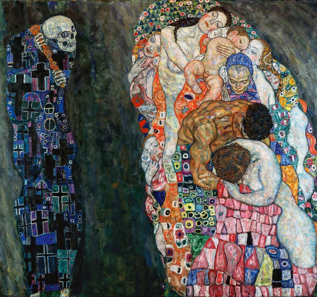 Gustav Klimt (1862-1918): Death and Life,