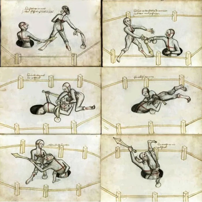 Medieval trial by combat