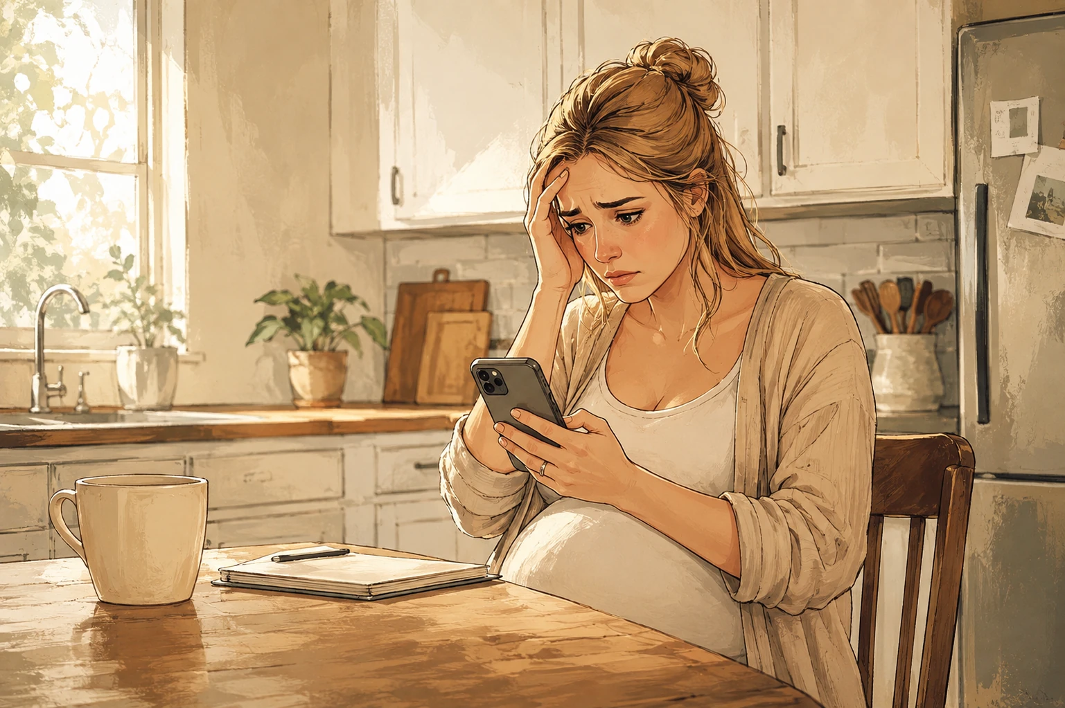 daughter wants to get pregnant
