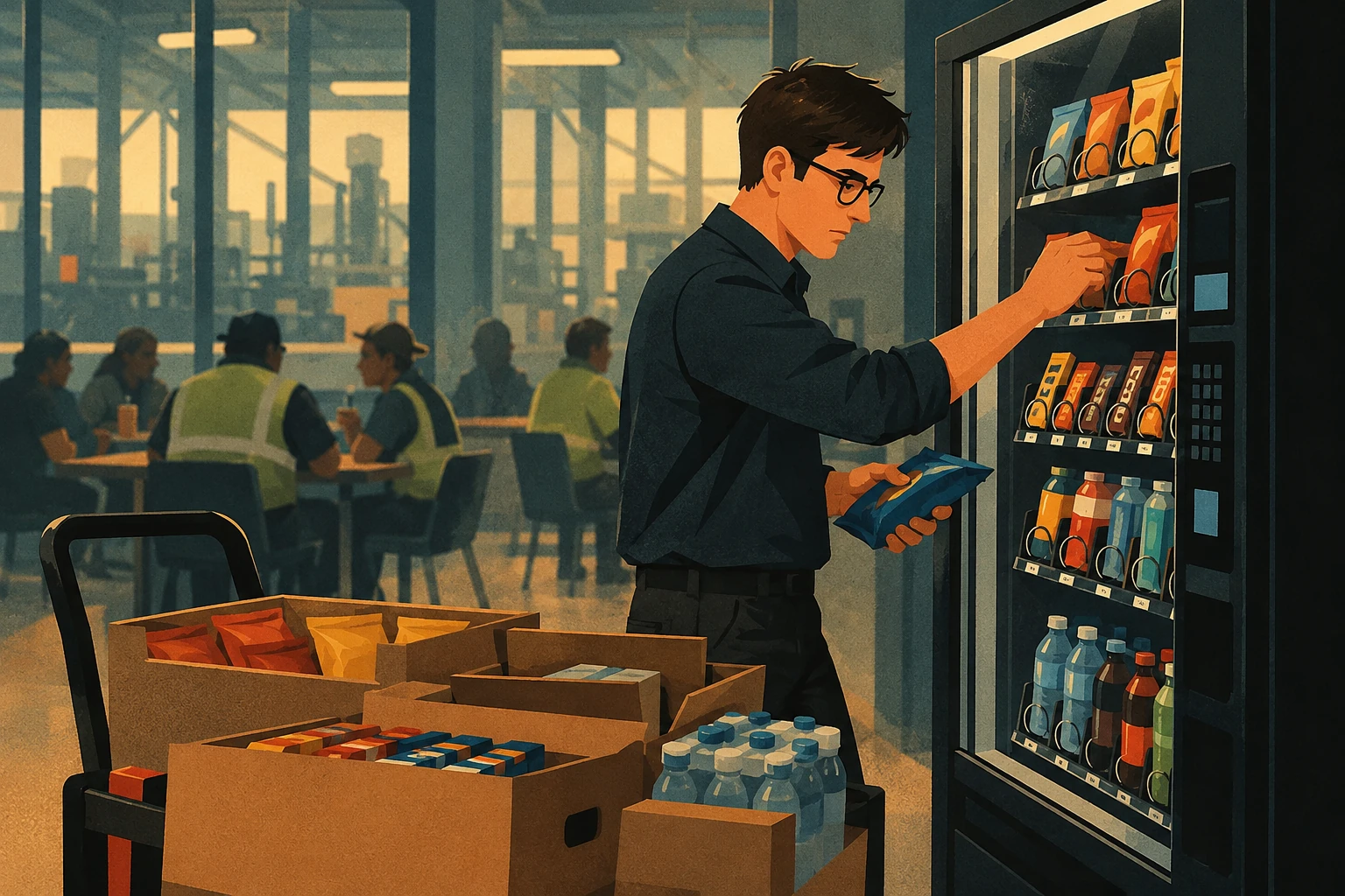 Vending machine business