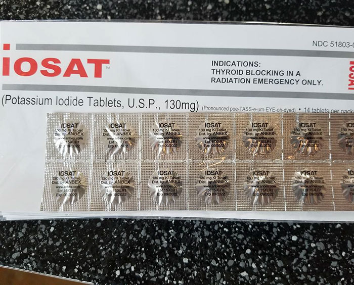 Potassium Iodide tablets