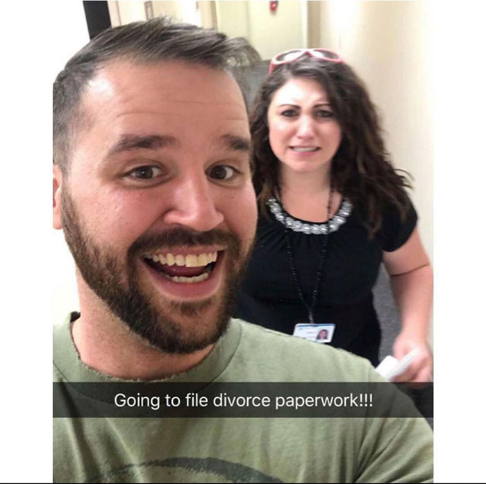 divorce selfies